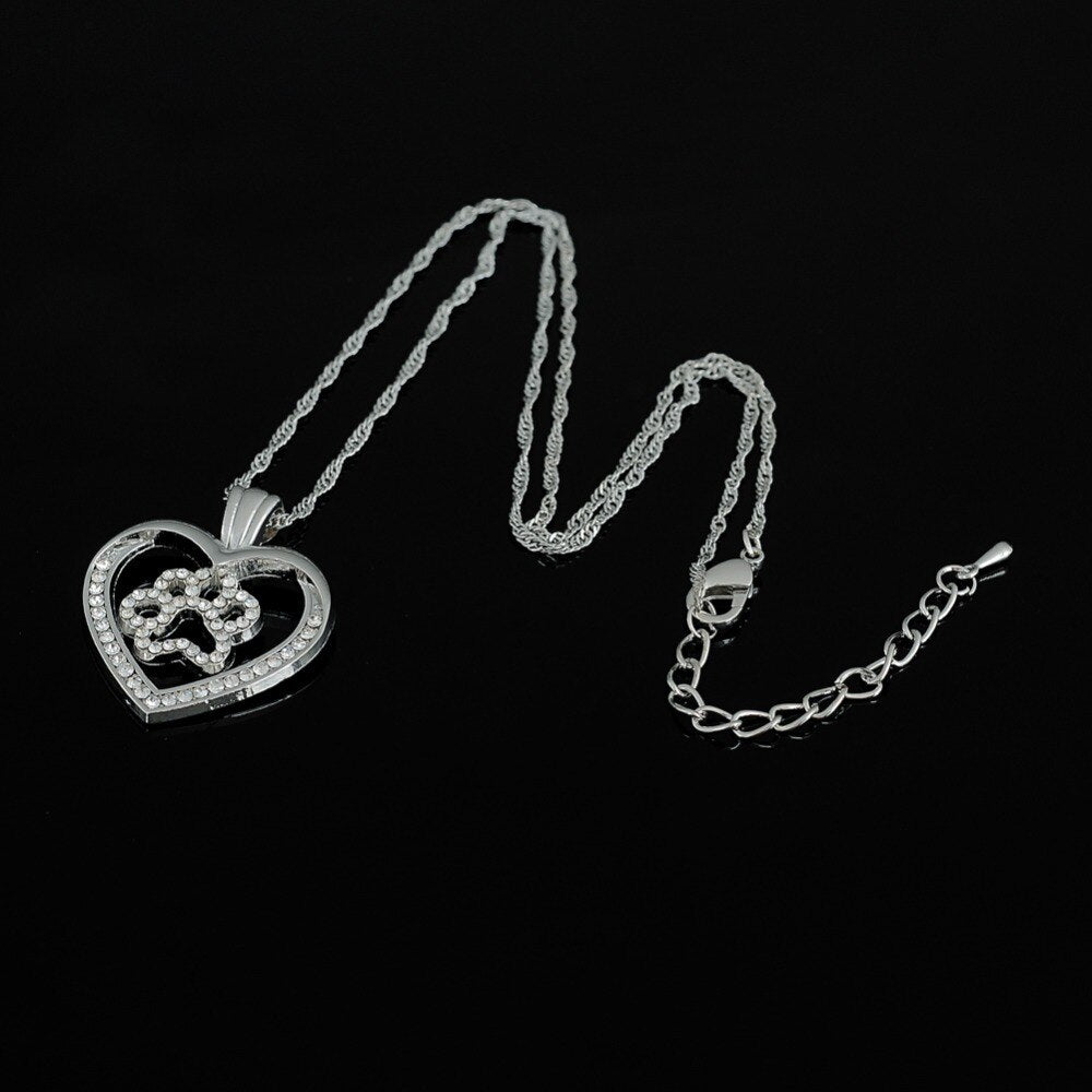 Heart Crystal Jewelry