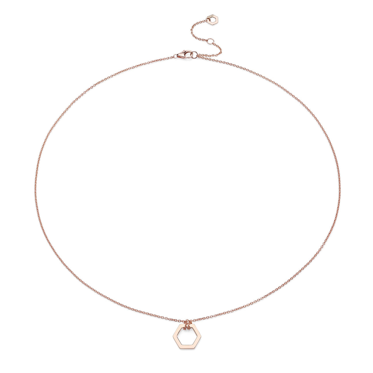 Gold small link choker necklace – Rose Burkhardt Jewelry