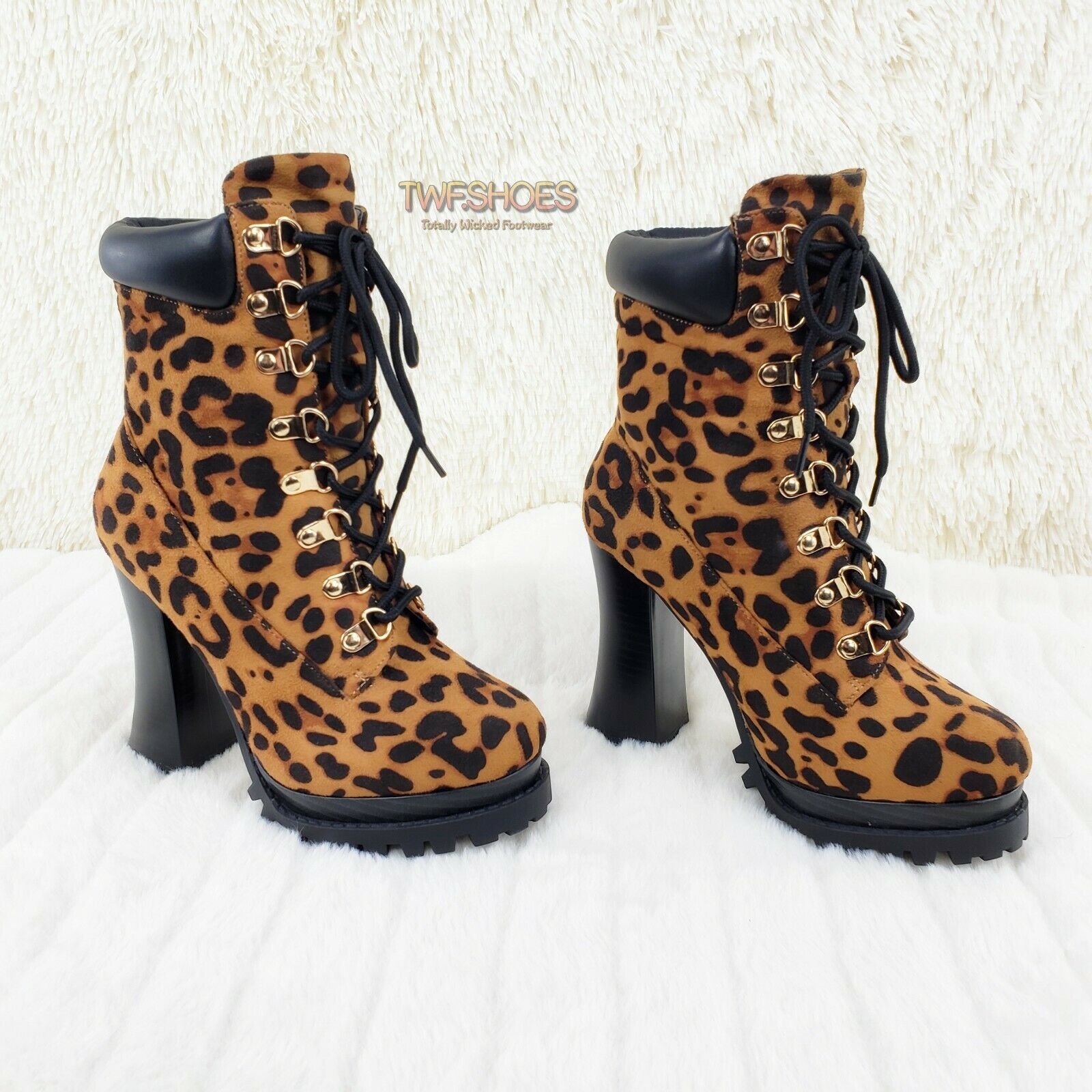 CR Nellie Lace Up Ankle Boots 4.5