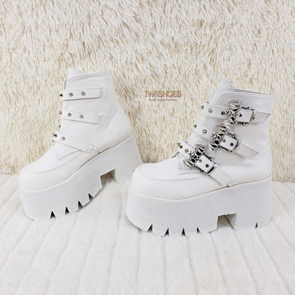 Ashes 55 Platform Lace Up Ankle Boots 3.5