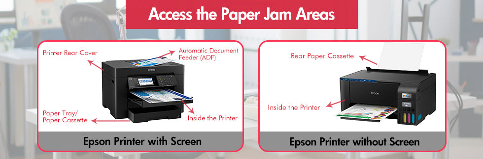 How to Fix Epson Printer Paper Jam