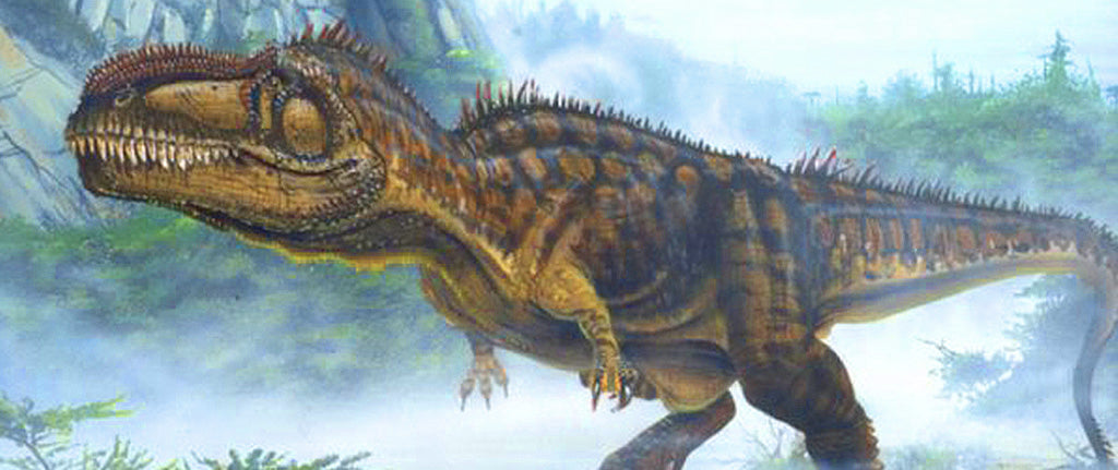 Giganotosaurus dinosaure géant préhistorique