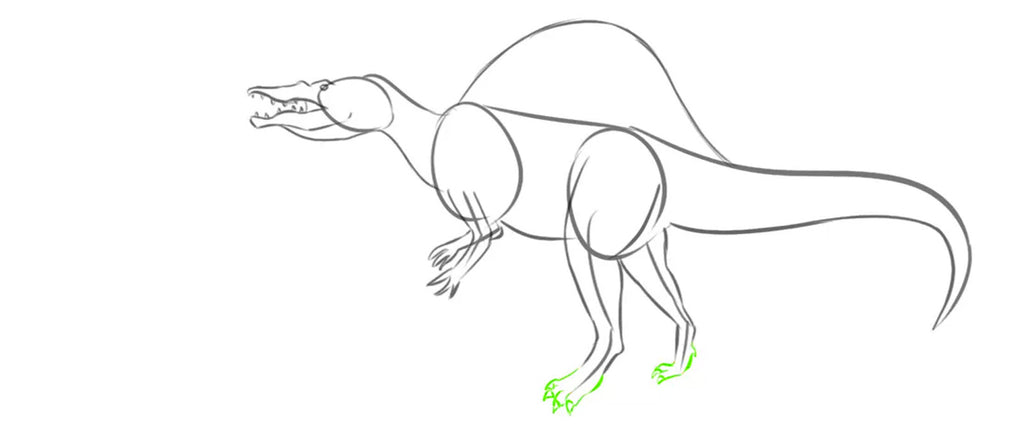 Illustration dinosaure 