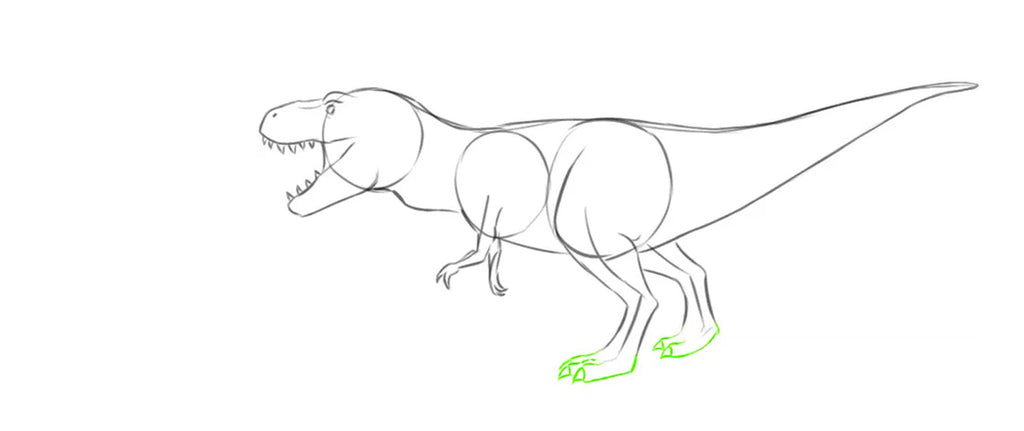 Illustration Tyrranosaure