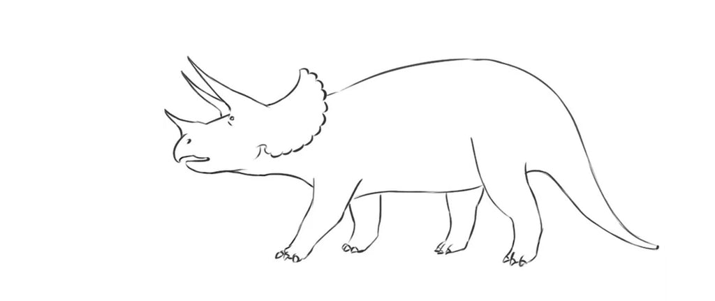 Illustration dinosaure