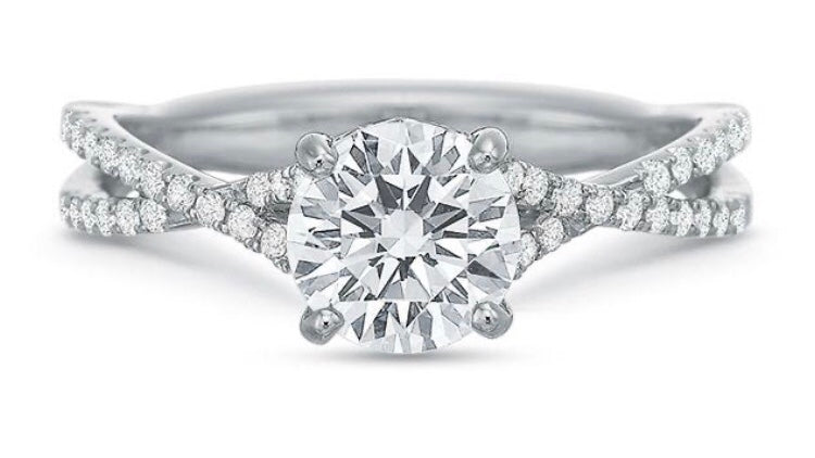 Contemporary Style Engagement Rings