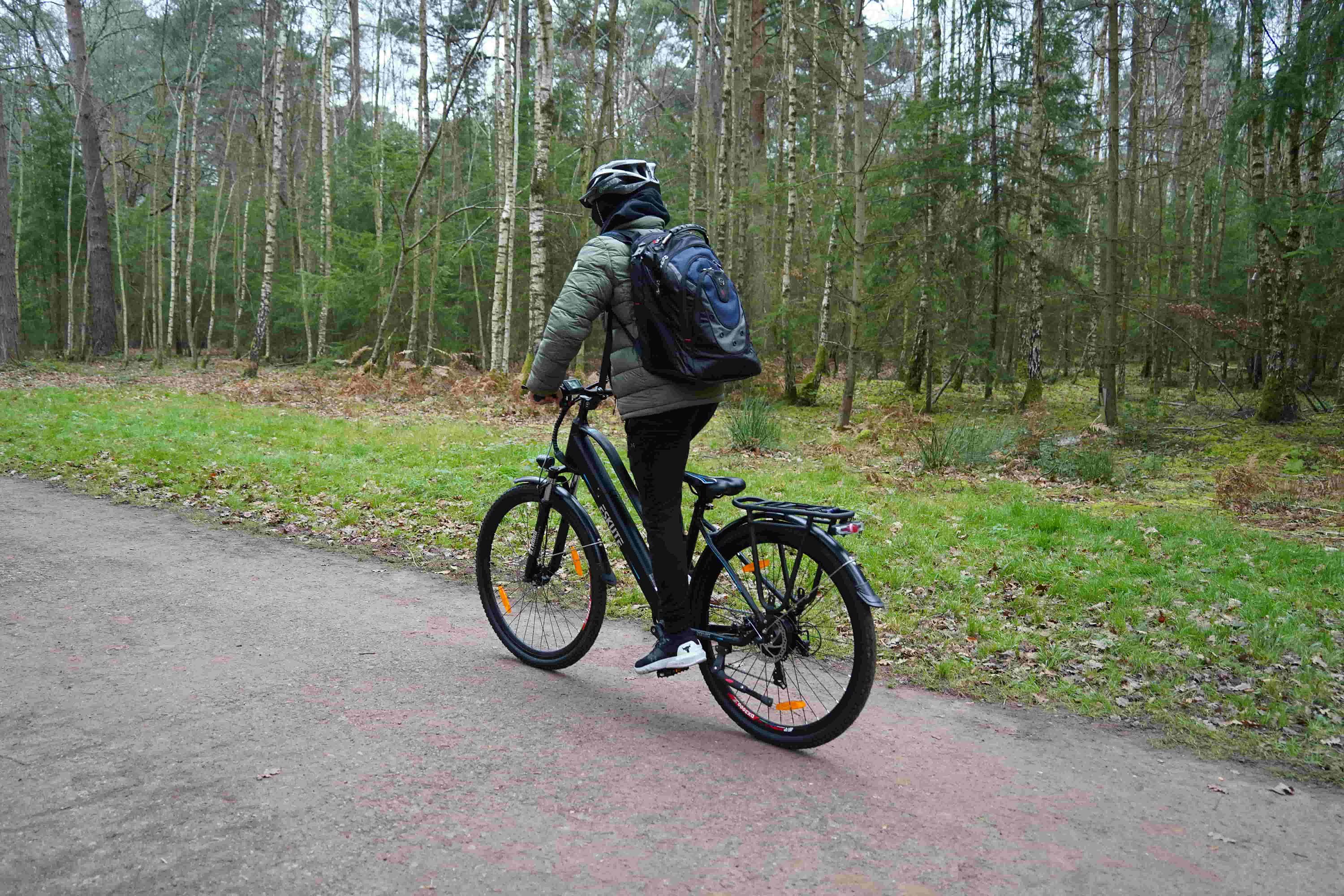 viaggiare in una bici elettrica