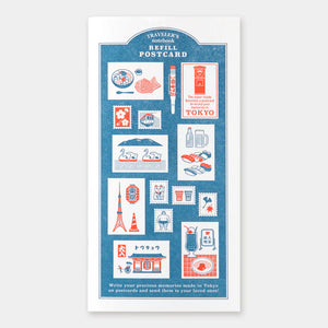 TRAVELER'S notebook TOKYO Refill Postcard - HouseResort Stationery