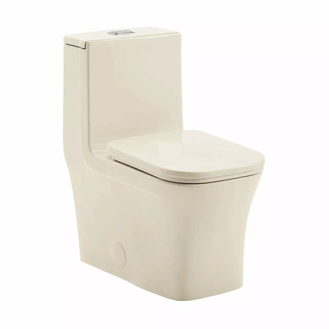 Image of Swiss Madison Concorde One-Piece Square Toilet Dual-Flush 1.1/1.6 gpf SM-1T106