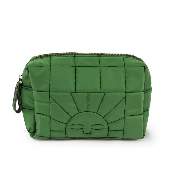 S green padded crossbody bag