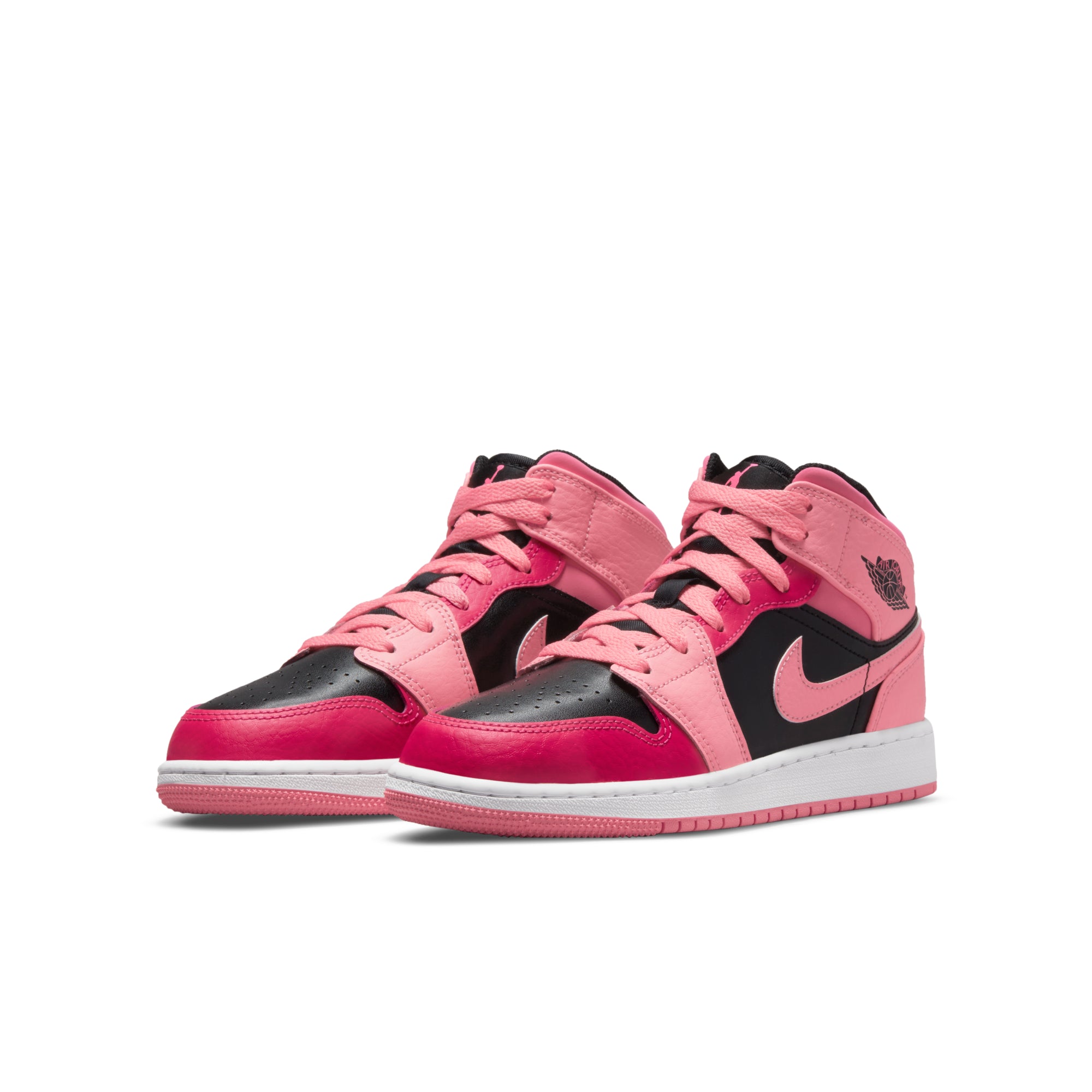 air jordan 1 mid coral chalk pink