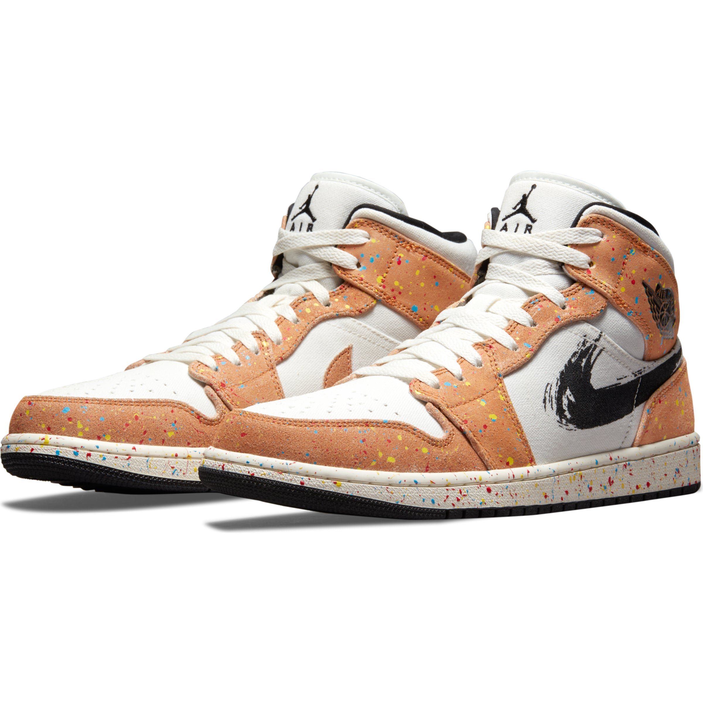 air jordan 1 mid se brush stroke