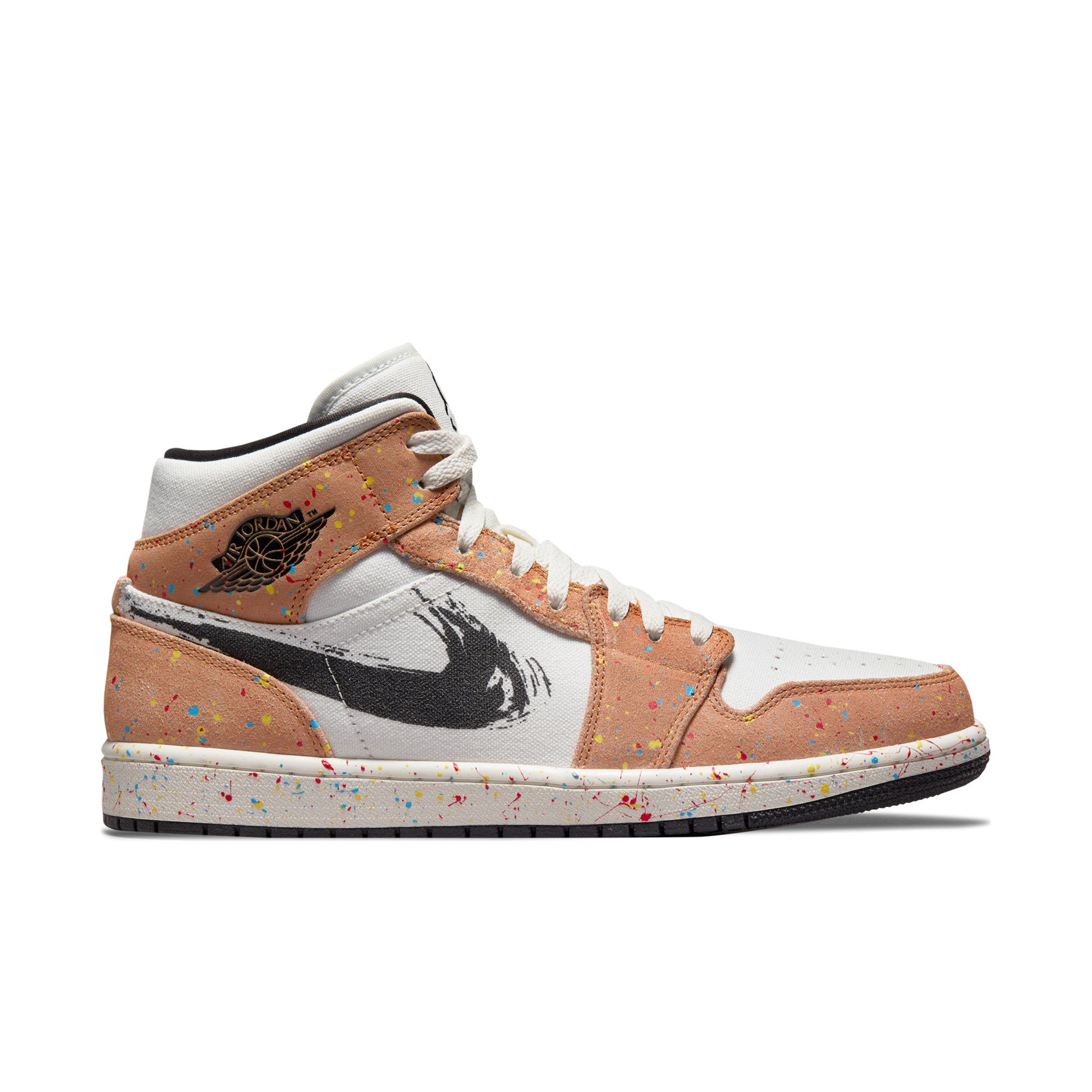 air jordan 1 mid se brush stroke