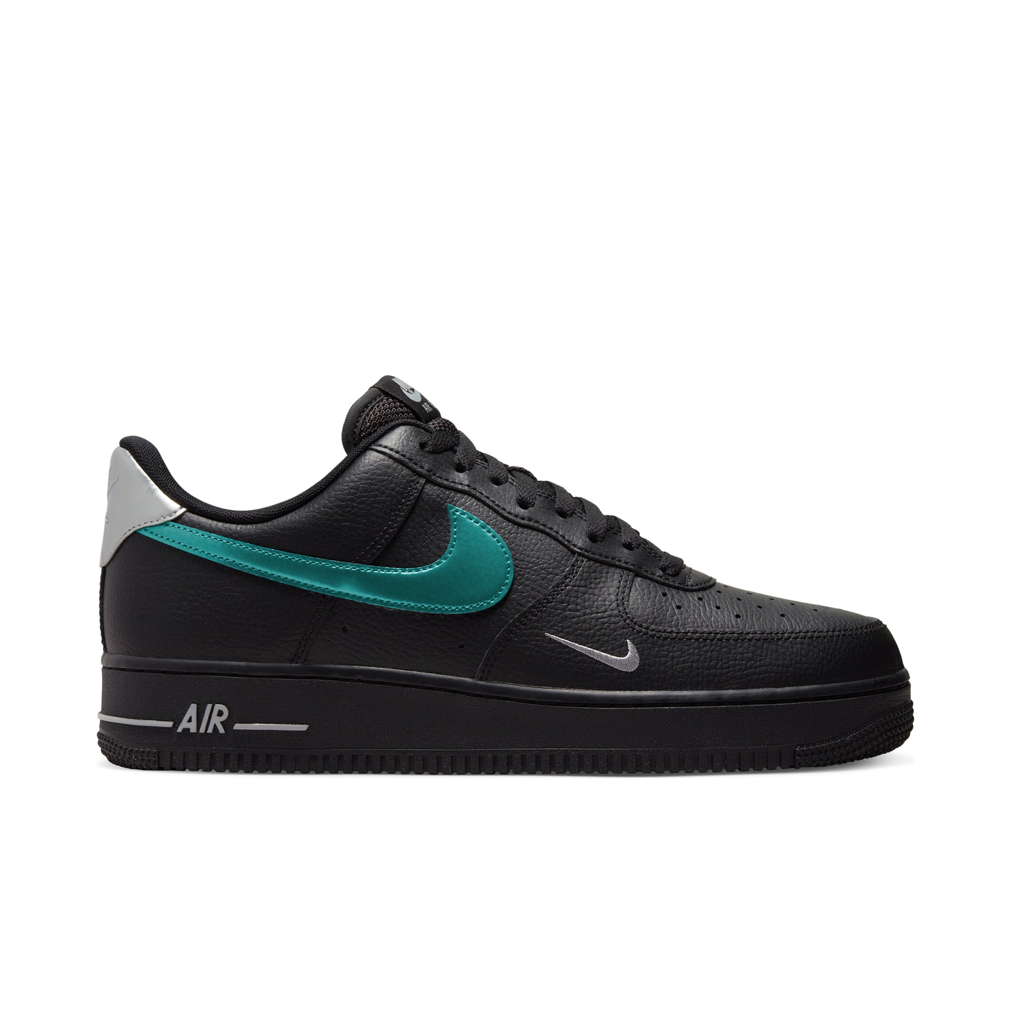 nike air force 1 black and blue Nike Air Force 1 '07 Low Black Blue Lightning | FD0654-001 40.5 - Livrare 7-14 zile