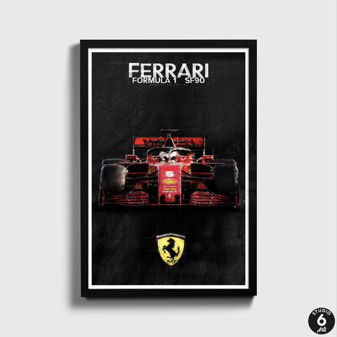 Formula 1 Ferrari Poster