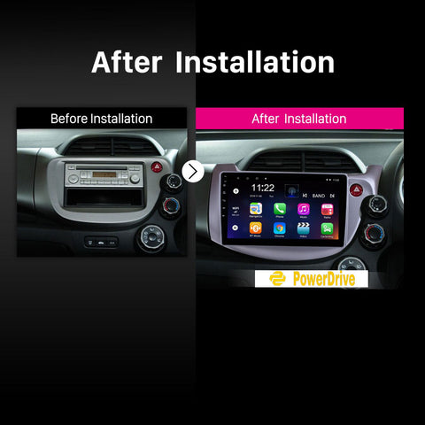 Honda Jazz 2007-2013 Android System – Power Drive - Car Accessories