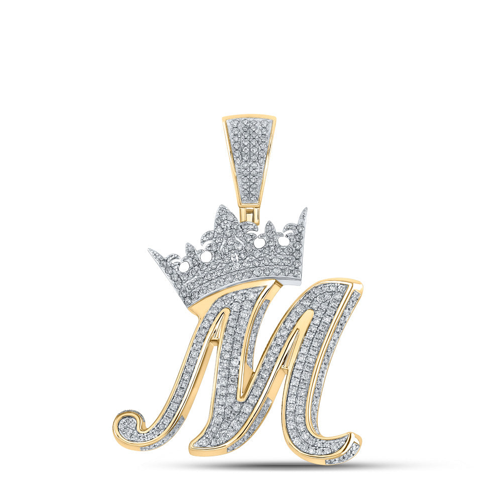 10K mighty crown charm-