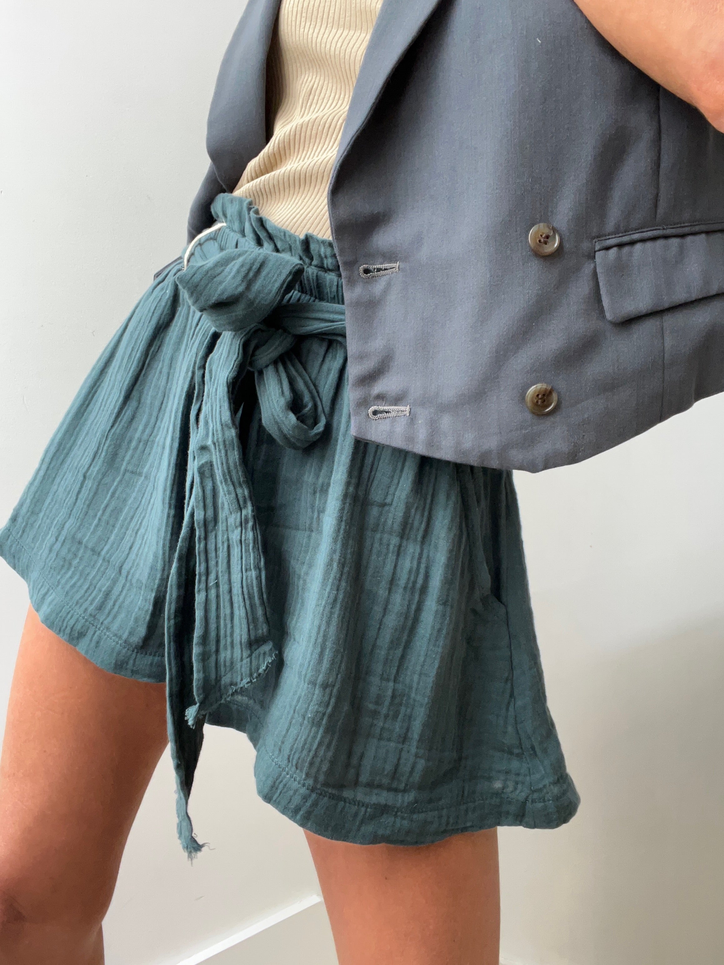 Ralph Lauren Silk-Blend Cargo Pants