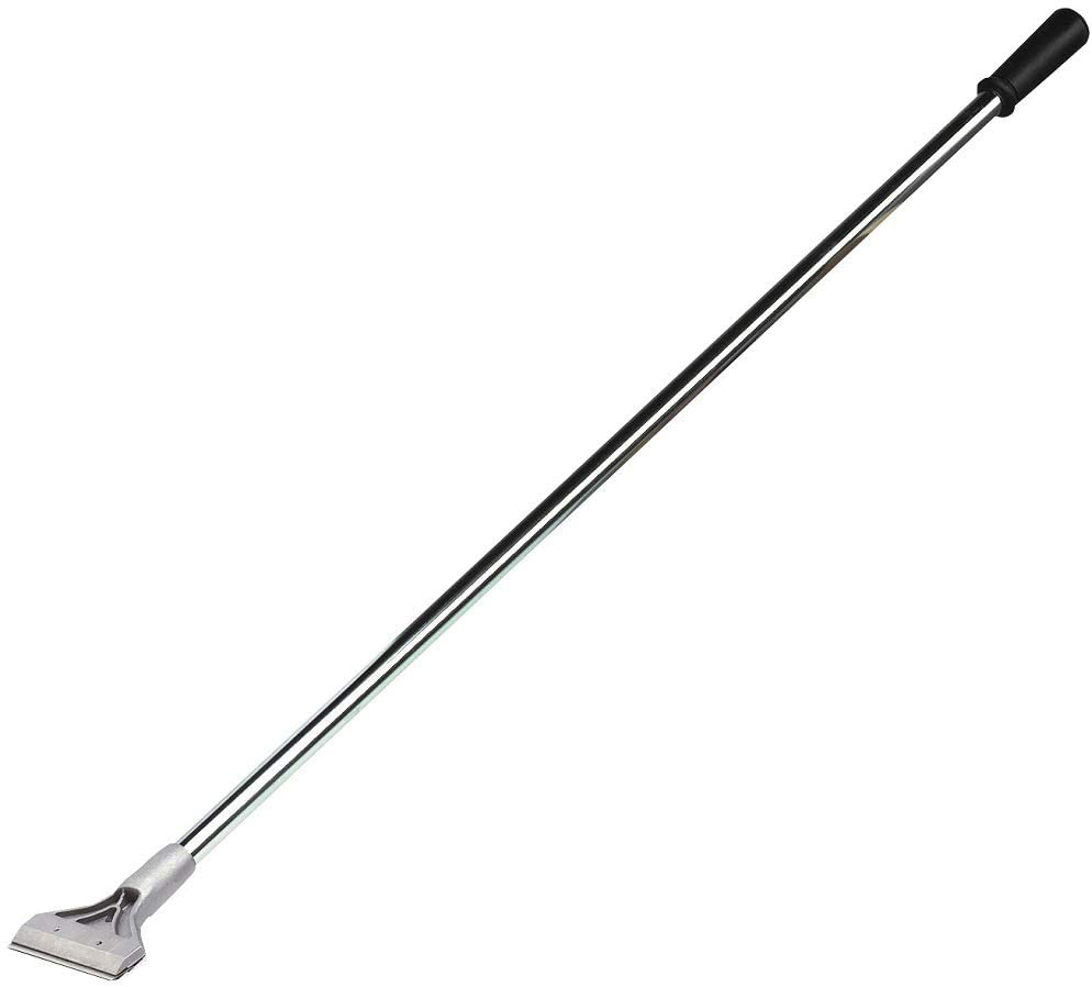 Warner 5" Heavy Duty Floor Scraper, 48" Steel Handle, 591