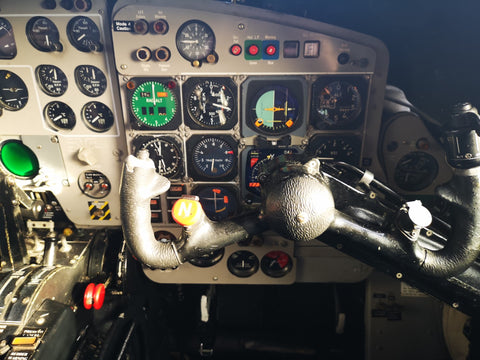 Avro museum Nimrod cockpit interior