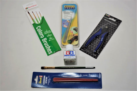 Tamiya Model Paint Set, Tools Building Models