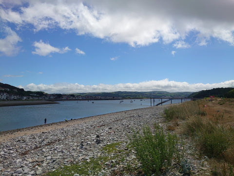 Conwy Ascent 2023 beach before race