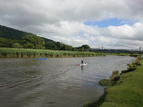 Conwy Ascent 2023 SUP race finishing line