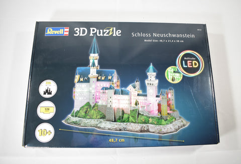 revell 3d puzzle Neuschwanstein castle led