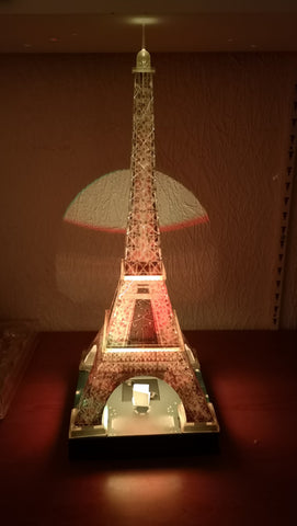 Revell 3d puzzle Eiffel tower led in the dark