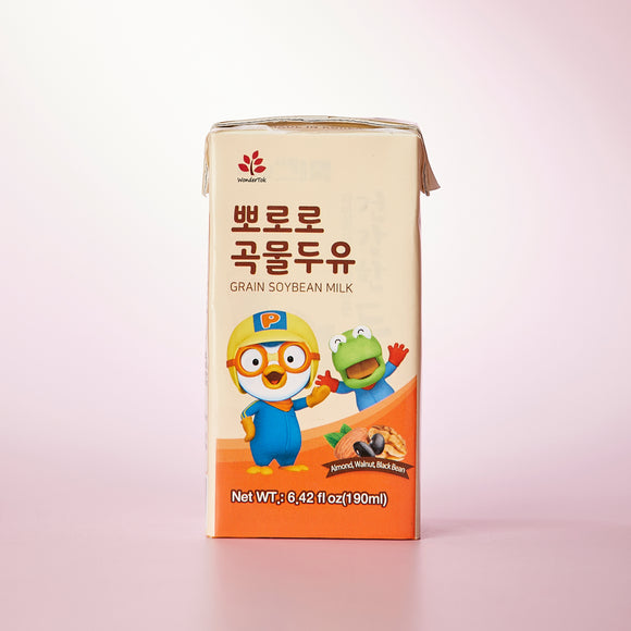 CTN [Pororo] - Wholesale Grain Soybean Milk - MOQ: 24 Units (1 Carton)