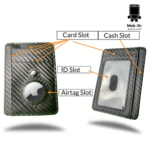 Airtag Slim Wallet with RFID Protection