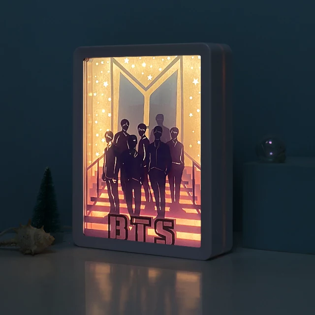 bts 3d lamp