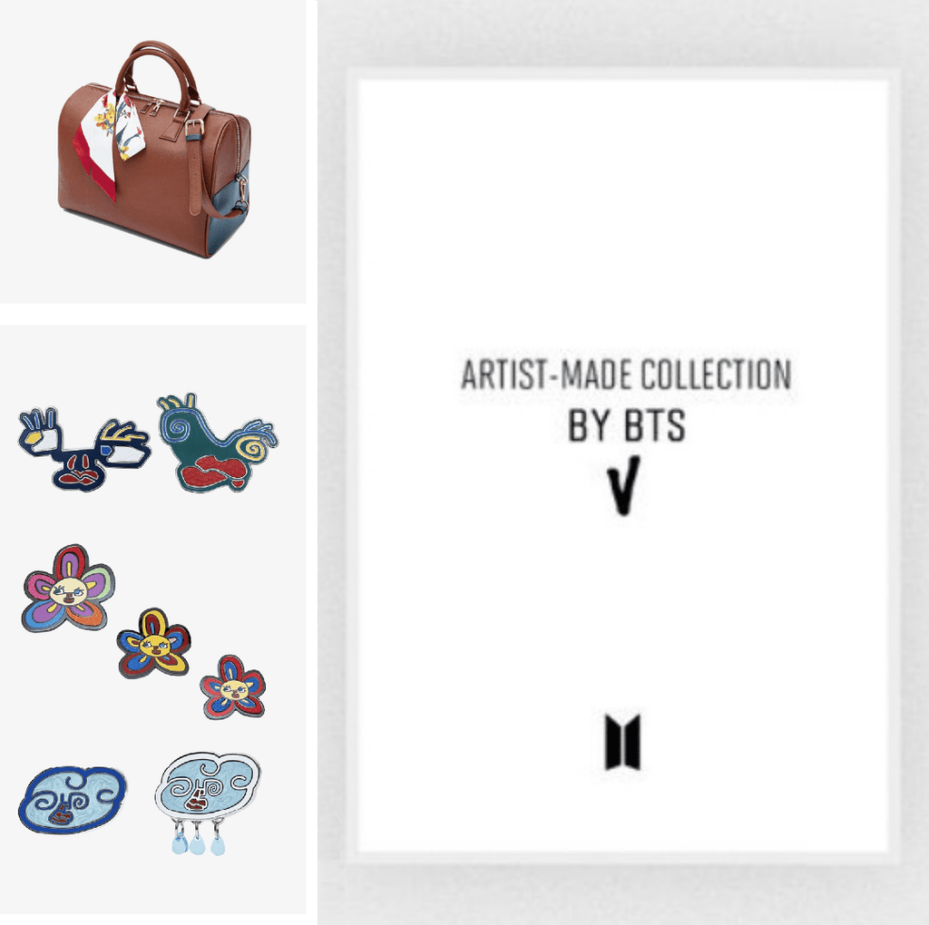 春の新作 BTS V テテ ブローチフラワー ARTIST-MADE COLLECTION fawe.org