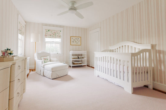 A Sophisticated Pink Nursery