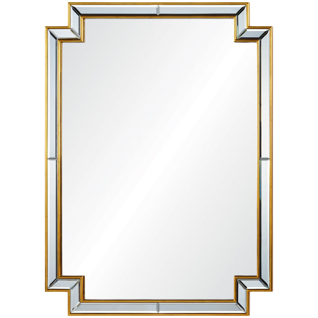 Fluted Bow Mirror