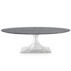 Bungalow 5 Stockholm Oval Dining Table Nickel