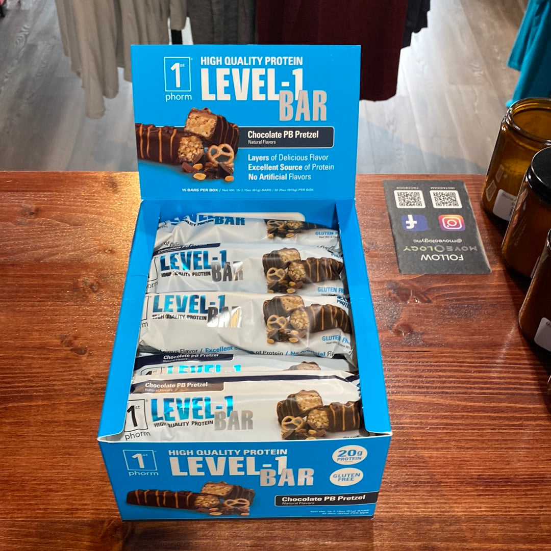 level-1 bar chocolate pb pretzel