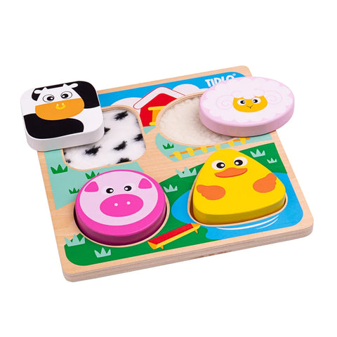 Touch and Feel Farm Puzzle