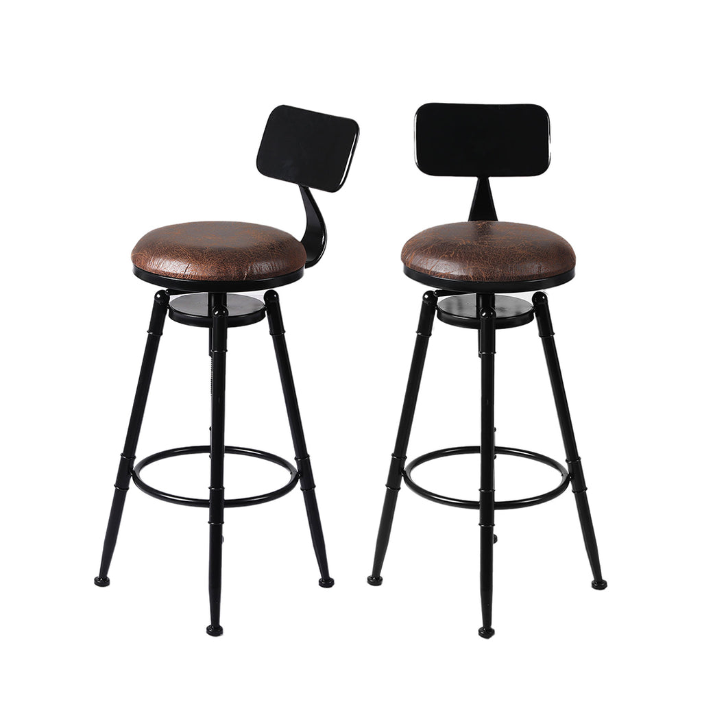 levede industrial bar stools