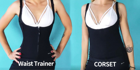 Waist Trainer For Women Lower Belly Fat Hourglass Body Shaper Waist Cincher  Shapewear With Steel Bones Extender