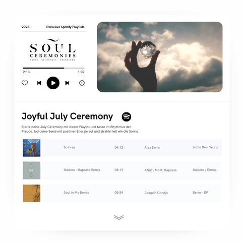Joyful June Spotify Playlist Soul Ceremonies