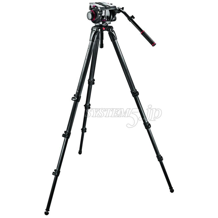 Manfrotto 509HD,536K ビデオキット カーボンファイバー三脚(L)