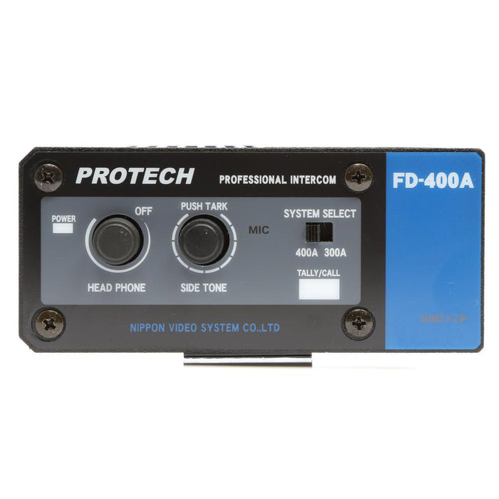ロフト PROTECH BNC接続式インターカムシステム FD-400A 10台接続可能 高機能 多機能 ヘッドセット付 同時通話可能 
