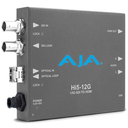 AJA Video Systems Hi5-12G 12G-SDI→HDMI 2.0 コンバーター(SFP無