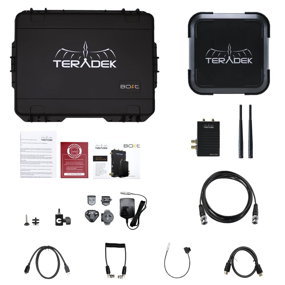 TERADEK 10-1999-2V 3000 XTトランスミッタ+レシーバ/10Kハイパフォーマンスレシーバセット