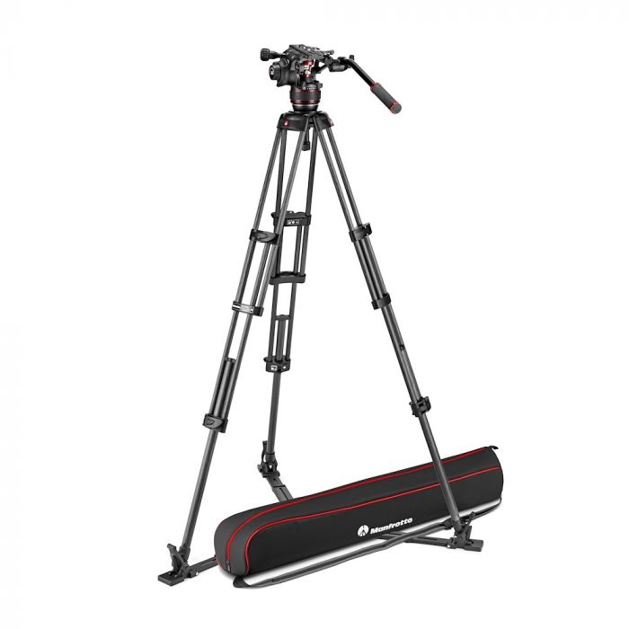 Manfrotto MVK608TWINGC ナイトロテック608ビデオ雲台+カーボンツイン三脚GS