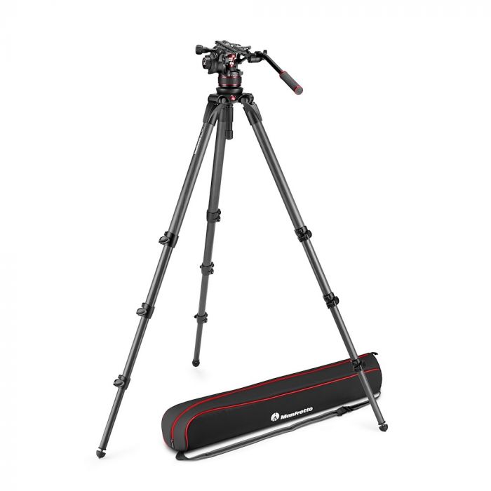 Manfrotto MVK612CTALL ナイトロテック612ビデオ雲台+536カーボン三脚