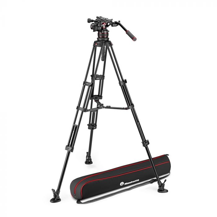 Manfrotto MVK612TWINMA ナイトロテック612ビデオ雲台+アルミツイン三脚MS