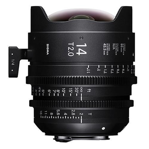 【ワケあり品】 SIGMA CINE LENS FF High Speed Prime Line(14mm/T2 FF/PLマウント/フィート表記)