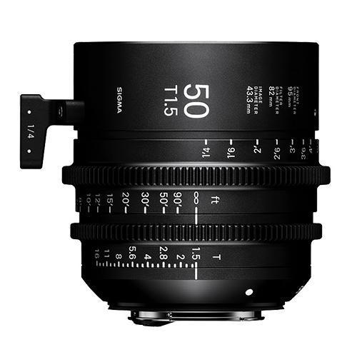 【ワケあり品】 SIGMA CINE LENS FF High Speed Prime Line(50mm/T1.5 FF/PLマウント/フィート表記)